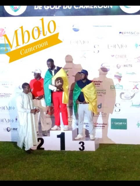 11e open international de golf du Cameroun: le podium exceptionnel camerouno-camerounais