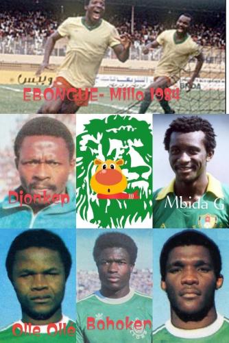 Quelques figures historiques du football camerounais (EBONGUE, MILLA, MBIDA, OLLE OLLE, BAHOKEN)